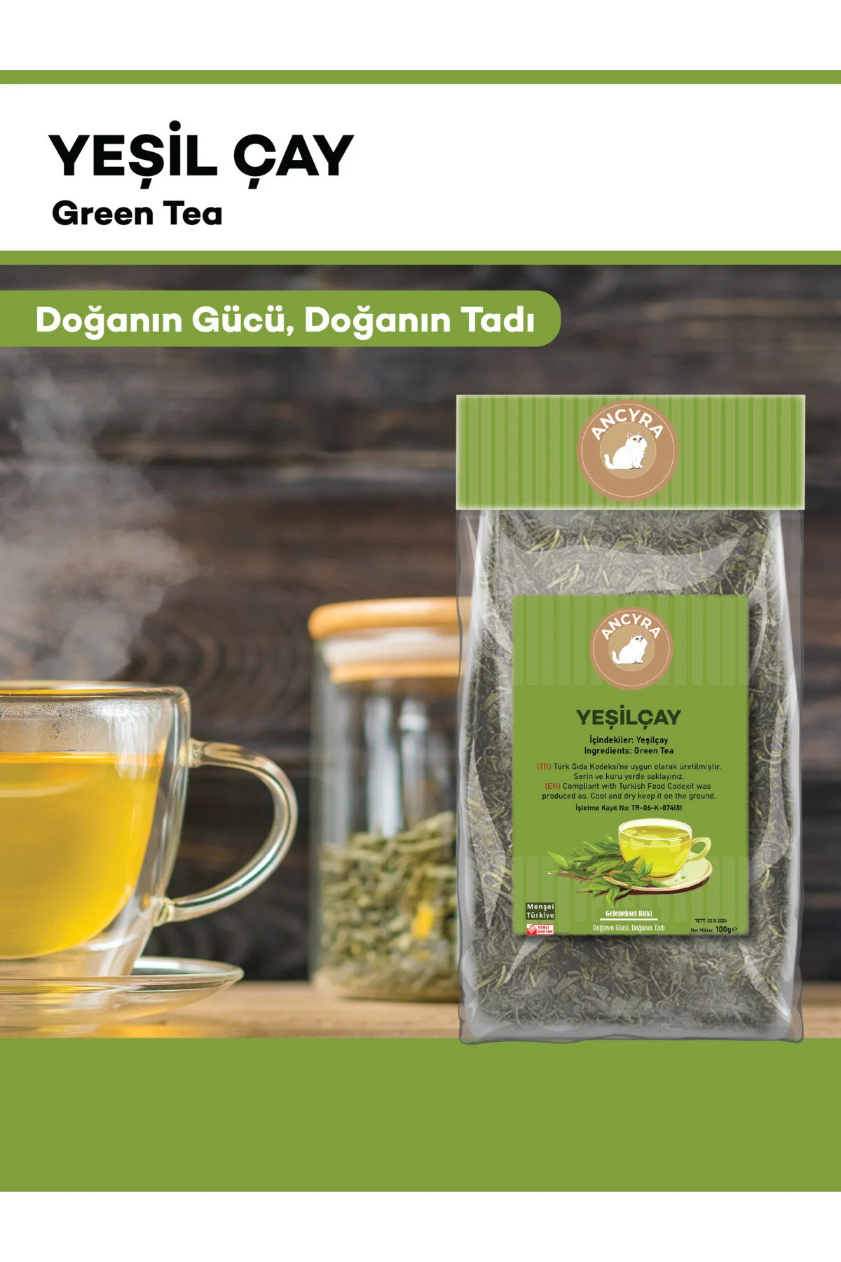 Yeşil Çay Green Tea 100g