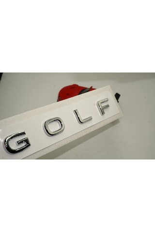 Volkswagen Golf7 Bagaj 3M Yeni Nesil Krom ABS Yazı Logo Amblem