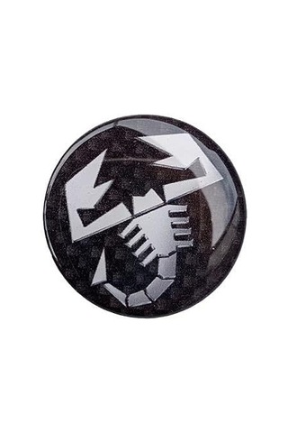 Grande Punto Yuvarlak Abarth Logo Jant Göbeği
