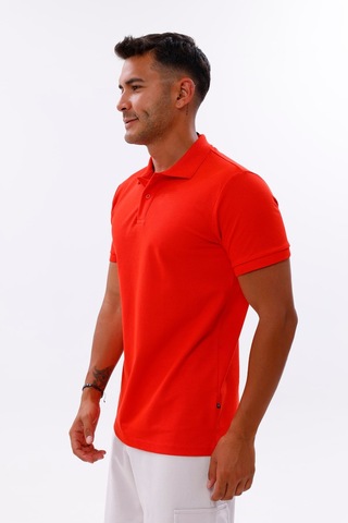 Nemonti Premium Penye Polo Yaka T-shırt Kırmızı