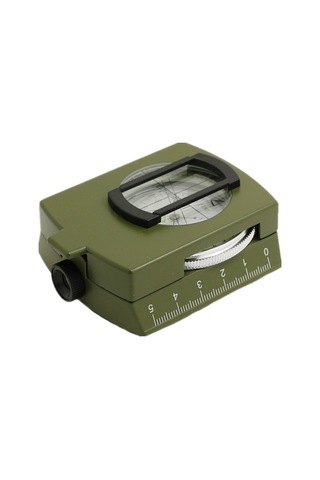 Dofolink Military Yeşili Dış Mekan Pusula - Yüksek Doğruluklu K4580 Amerika Tipi Kuzey Gösterici Çok Fonksiyonlu