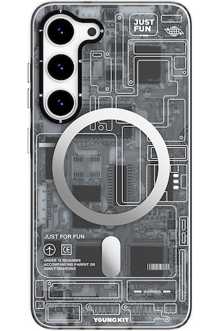 Galaxy S23 Plus Kılıf Magsafe Şarj Özellikli YoungKit Technology Serisi Kapak