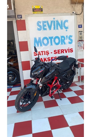Bajaj N250 Koruma Demiri Kırmızı