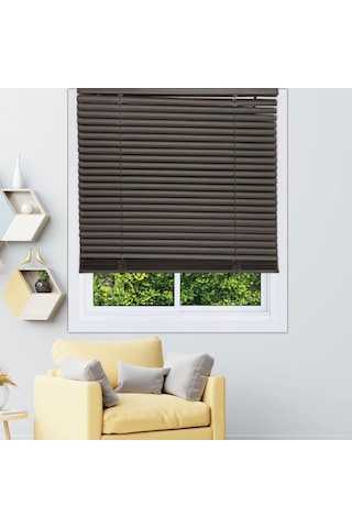 Pvc Jaluzi 25 mm 100x160 cm Ölçülerinde Antrasit