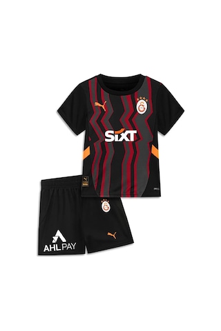 Galatasaray Puma 2024/2025 Çocuk Alternatif Forma Set 77967003 Siyah