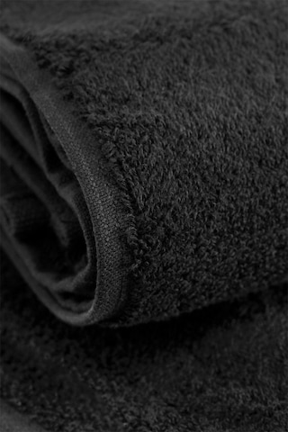 %100 Pamuk Koyu Renkli Siyah 200 Gr 2'li El, Yüz Ve Baş Havlusu Siyah