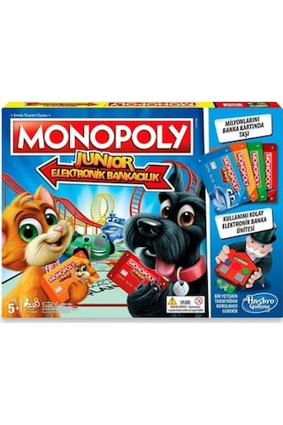 Monopoly E1842 Junior Elektronik Bankacılık Türkçe