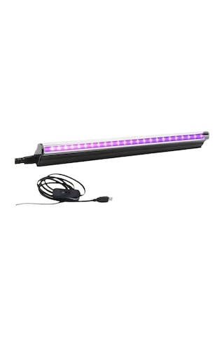 Skycity Led Uv Işık T5 - Bar Sahne Efekti Ve Floresan Dedektörü, Usb Hızlı Bağlanma, 5w Enerji Tasarruflu 1 Adet Siyah