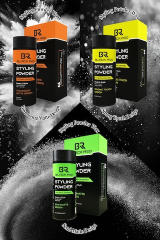 Saç Şekillendirici Toz Wax Matte - Strong - Semimatte Toz Wax Üçlü Set Saçbakım Diğer
