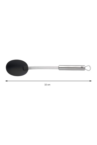 Wmf Profi Plus Servis Kaşığı, 32 Cm, Plastik Başlıklı, Cromargan Yüksek Kaliteli Yarı Mat Paslanmaz Çelik, B