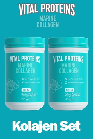 Marine Collagen Balık Kolajeni 221gr X2