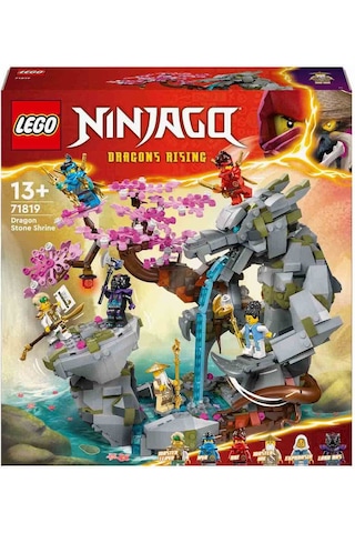 LEGO® NINJAGO Ejderha Taşı Tapınağı 71819 13+ Yaratıcı Oyuncak Yapım Seti - 1212 Parça