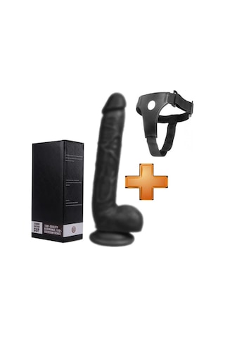 Hızlı Express Optimus Zenci Realistik Strapon Protez Dildo Penis 28 Cm