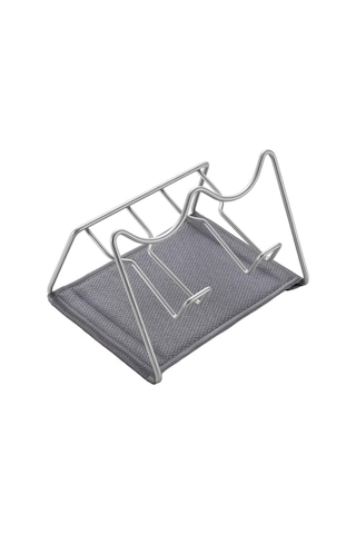Lexroo Sodatex 2 - Çift Şişe Rafı. Gri Renkte Polytherm Kaplama. Boyutlar: 21x17x14 Cm
