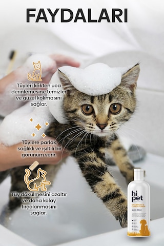 Hipet Kedi Kondisyonerli Şampuan