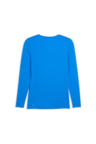 Puma Teamlıga26 Baselayer Erkek Uzun Kollu Dar Kesim Tişört 660451 02 Mavi