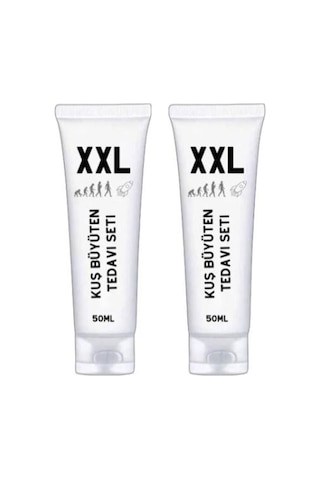Xxl Kuş Bü.yüten Erk.eğe Pen.isi Büy.ütücü Kremi 50 Ml X 2 Adet