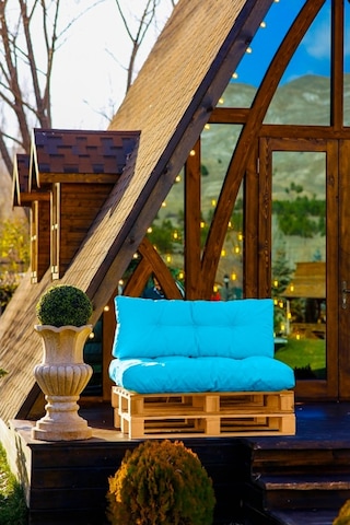 Dekosoy Dış Ve Iç Mekan Palet Minderi Takımı - Turkuaz 2 Li