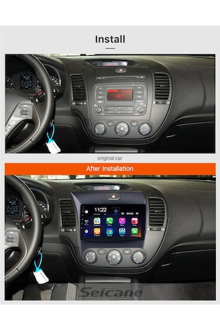 Kıa Cerato K3 2012-2018 Multimedya Navigasyon Usb Kamera Carplayer