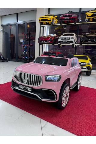 Poyraz Akülü Suv Akülü Araba 12v 0-7 Yaş Özel Plaka Pembe