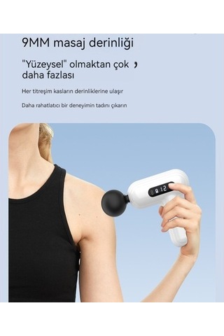 Spor Ayarlanabilir Darbe Taşınabilir Masaj 3cu510 Çok Renkli