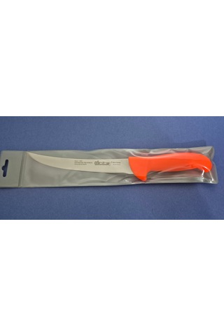 Et Doğrama Bıçağı 21 Cm Kasap Fibrox Kaymaz Saplı Hulusi - Drita Bıçak 25mm X 210mm X 2.5mm 10154.21 Turuncu Renk