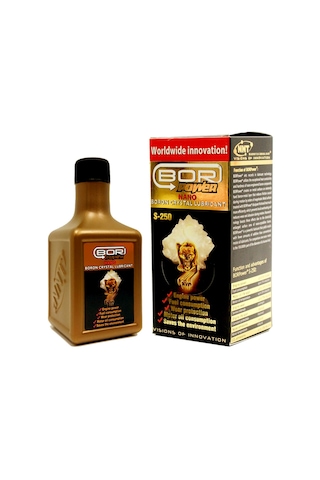 Bor Power S-250 Gold Güçlendirilmiş Bor Motor Yağ Katkısı