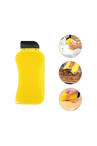 Çok Fonksiyonlu Deterjan Hazneli Pratik Bulaşık Yıkama Fırçası 1 Battery