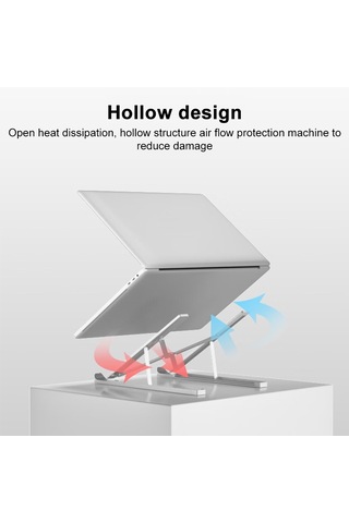 Sones Lenovo Thinkplus Masaüstü Dizüstü Bilgisayar Tutucu L10 Gümüş