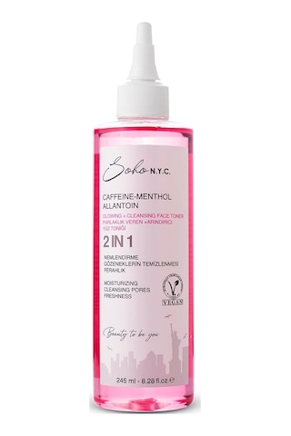 Soho N.y.c. Parlaklık Veren Yüz Toniği 245 Ml Sku: Smg8690010492241