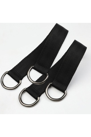 Suntek 2'li Askı Seti 220 Lbs Salıncakları Hamakları Yukarı Siyah