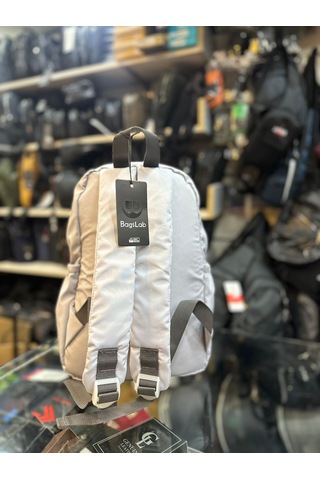 Bagslab Gri Su Geçirmez Kumaş Sırt Çantası 1067 Gri