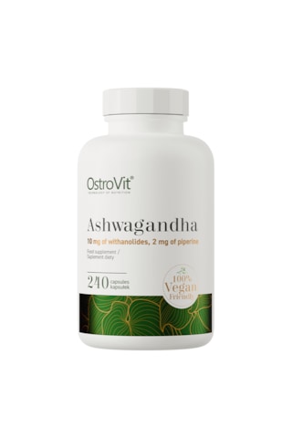 Ostrovit Ashw/agandha Hint Ginsengi 240 Kapsül 10 Mg Withanolid + 2 Mg Piperin Vegan Bitkisel Takviye