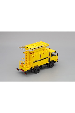 1:43 Atlas 1977 Berliet 620 Kb Truck 53 Surveillance De Lignes Aerinnes Piattaforma