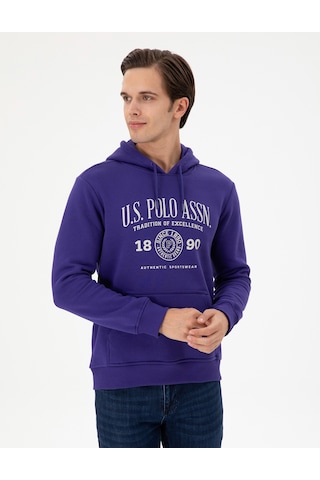 U.s. Polo Assn. Erkek Mor Sweatshirt 50293446-vr038 Mor