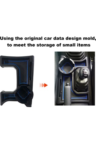 Yifomall "suzuki Jimny 2019-2020 Vites Konsolu Saklama Kutusu - Abs Malzeme, Kaymaz Tabanlı, Kolay Kurulum"