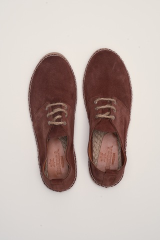 Bressa Toscana Erkek Deri Espadril Bordo