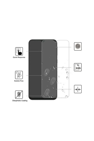 Ally Samsung Galaxy M10xiaomi Redmi Note 8 Tempered Kırılmaz Cam Ekran Koruyucu- 5775