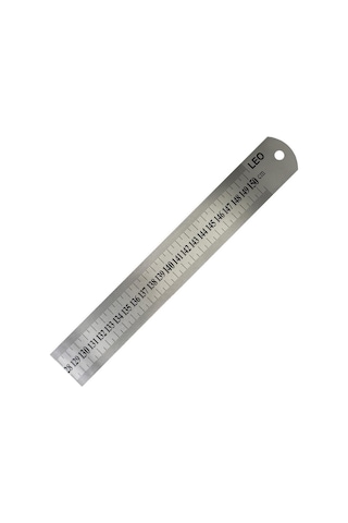 Leo Çift Taraflı Çelik Cetvel 1500 X 40 Mm