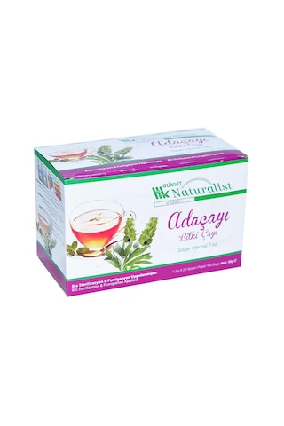 Günvit Naturalist Adaçayı Süzen Poşet Bitki Çayı 20 x 1.5 G