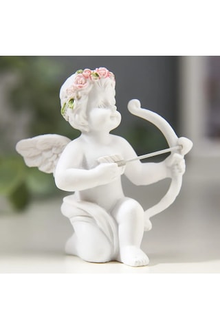 Nedetskij İç Mekan Heykeli Melek Gözlüklü Cupid Amun Oklu 315395156