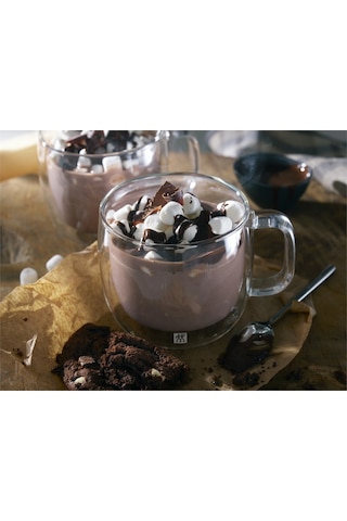 Zwilling 395001130 Çift Camlı Kulplu Cappucıno 2Li
