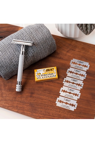 Bic Chrome Platinum Çift Taraflı Tıraş Bıçağı 100'lü Kutu
