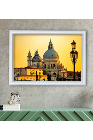 Bk Gift Basilica Di San Marco Tasarımlı Özel Ahşap Çerçeveli Tabl (507630619)