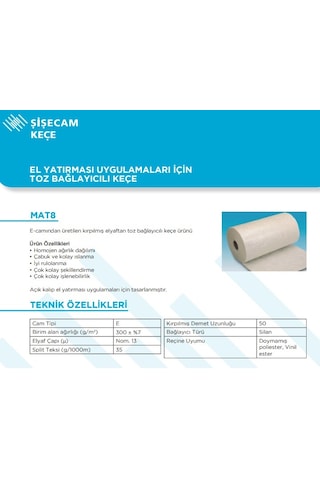 Camelyaf Fiber Elyaf 1000 Gr 200Cmx100Cm