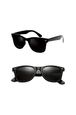 Vos Versa Siyah Unisex 2li Çift Güneş Gözlüğü Vvg011002 Siyah