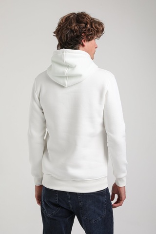 Kapüşonlu Ekru Slim Fit Hoodie 23fwm64058 Ekru