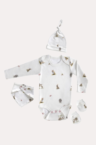 Mama Padre Zoro Yenidoğan Mini Set - 4 Parça Renkli - 861046959 Renkli