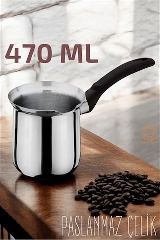 Zhlhome Paslanmaz Çelik Cezve 470 Ml