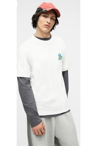 Only & Sons Erkek Pokemon Figürlü Beyaz T-shirt - 22037659 Beyaz